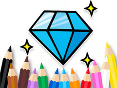Cluiche Coloring Book: Shining-Diamond