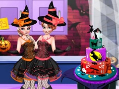 Cluiche Halloween Party Cake