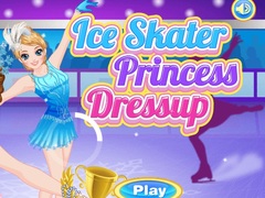 Cluiche Ice Skater Princess Dressup