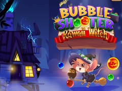 Cluiche Bubble Shooter Kawaii Witch