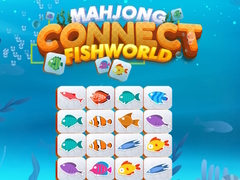 Cluiche Mahjong Connect Fish World