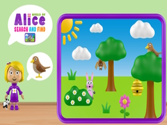 Cluiche World of Alice Search and Find