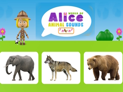 Cluiche World of Alice Animal Sounds
