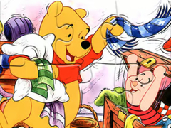 Cluiche Jigsaw Puzzle: Winnie Clean Up
