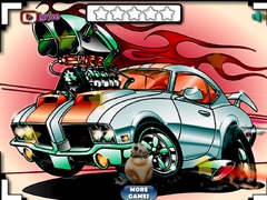 Cluiche Cartoon Cars Hidden Star