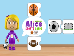 Cluiche World of Alice Sports Cards