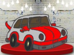 Cluiche Coloring Cars Time
