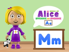 Cluiche World of Alice Uppercase and Lowercase