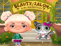 Cluiche Beauty Salon Girl Hairstyles