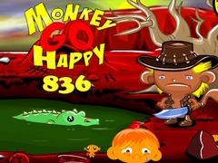 Cluiche Monkey Go Happy Stage 836