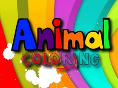 Cluiche Animal Coloring
