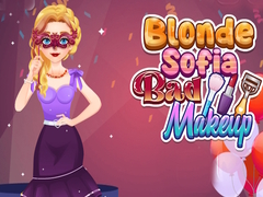Cluiche Blonde Sofia Bad Makeup
