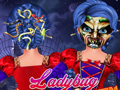 Cluiche Ladybug Halloween Hairstyles
