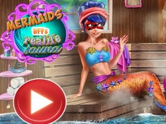 Cluiche Mermaids BFFs Realife Sauna