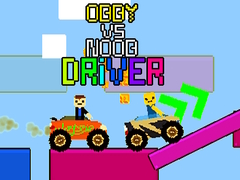 Cluiche Obby vs Noob Driver