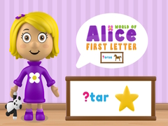 Cluiche World of Alice First Letter