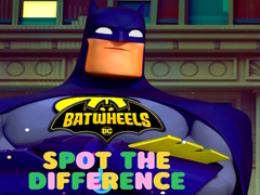 Cluiche Batwheels Spot the Difference