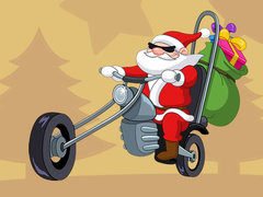 Cluiche Santa Driver Coloring Book