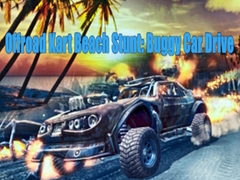 Cluiche Offroad Kart Beach Stunt: Buggy Car Drive