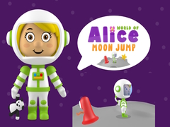 Cluiche World of Alice Moon Jump