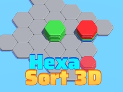 Cluiche Hexa Sort 3D