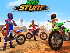 Cluiche Bike Stunts Race Bike Games 3D
