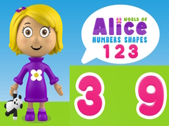 Cluiche World of Alice Numbers Shapes