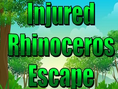Cluiche Injured Rhinoceros Escape