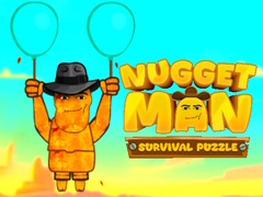 Cluiche Nugget Man Survival Puzzle