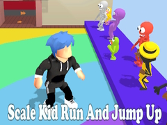 Cluiche Scale Kid Run And Jump Up