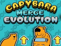 Cluiche Capybara Merge Evolution