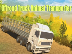 Cluiche Offroad Truck Animal Transporter