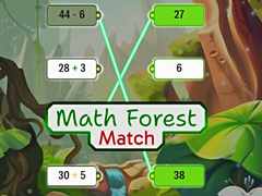 Cluiche Math Forest Match