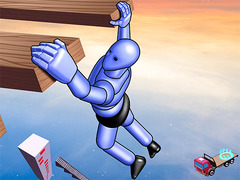Cluiche Ragdoll Parkour Simulator