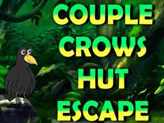 Cluiche Couple Crows Hut Escape