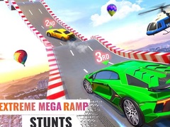 Cluiche Impossible Mega Ramp Car Stunt