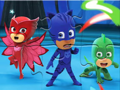Cluiche Jigsaw Puzzle: PJ Masks