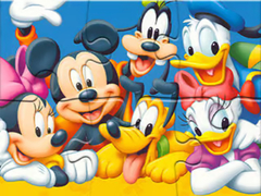 Cluiche Jigsaw Puzzle: Mickey Mouse