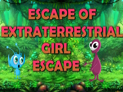 Cluiche Escape Of Extraterrestrial Girl Escape
