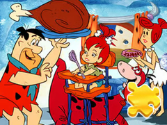 Cluiche Jigsaw Puzzle: The Flintstones