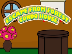 Cluiche Escape From Forest Condo House