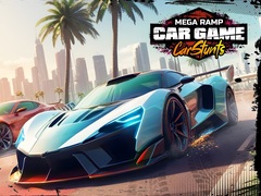 Cluiche Mega Ramp Car Game: Car Stunts