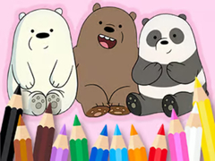 Cluiche Coloring Book: We Three Bears