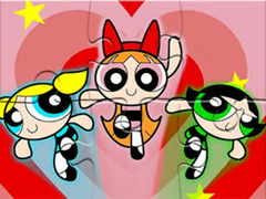 Cluiche Jigsaw Puzzle: The Powerpuff Girls 2