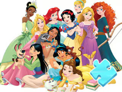 Cluiche Jigsaw Puzzle: Disney Princess