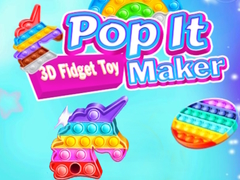 Cluiche Pop It 3D Fidget Toy Maker