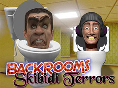 Cluiche Backrooms Skibidi terrors