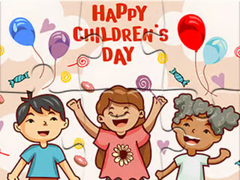 Cluiche Jigsaw Puzzle: Happy Children's Day