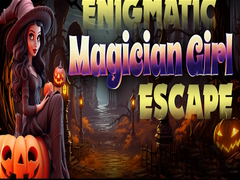 Cluiche Enigmatic Magician Girl Escape