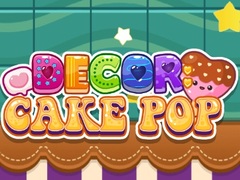 Cluiche Decor: Cake Pop